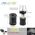 3*AA Battery Powered 1500 LM 9W COB Camping Light